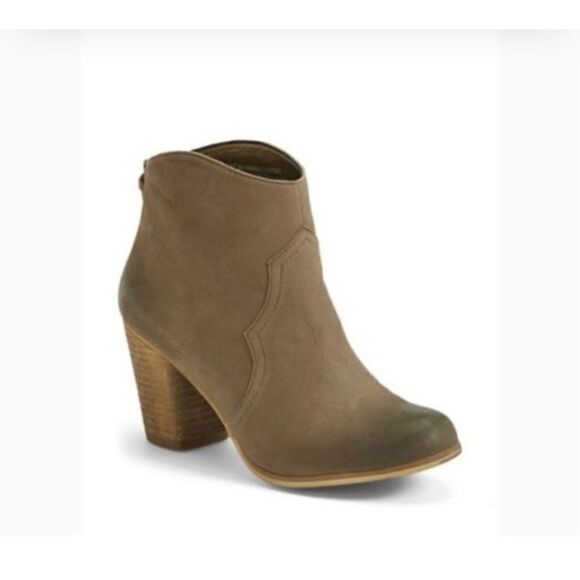 BP Trott Ankle Bootie in Chocolate Leather Women’s Size 6 New - Picture 1 of 10
